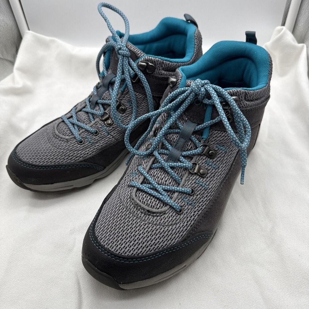 Vionic Action Cypress Hiking 3105 Woman's SZ 9.5 Shoe Blue And Grey